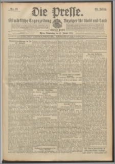 Die Presse 1914, Jg. 32, Nr. 12 Zweites Blatt, Drittes Blatt