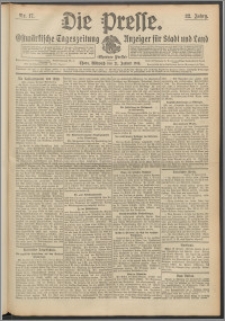 Die Presse 1914, Jg. 32, Nr. 17 Zweites Blatt, Drittes Blatt