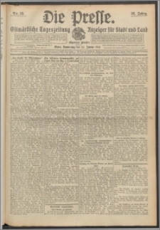 Die Presse 1914, Jg. 32, Nr. 18 Zweites Blatt, Drittes Blatt