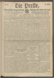 Die Presse 1914, Jg. 32, Nr. 19 Zweites Blatt, Drittes Blatt