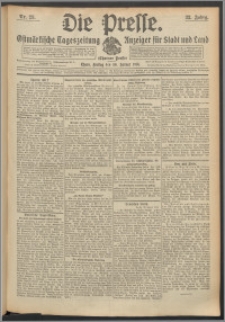 Die Presse 1914, Jg. 32, Nr. 25 Zweites Blatt, Drittes Blatt