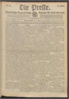 Die Presse 1914, Jg. 32, Nr. 26 Zweites Blatt, Drittes Blatt
