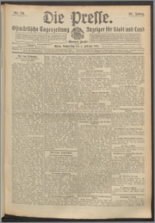 Die Presse 1914, Jg. 32, Nr. 30 Zweites Blatt, Drittes Blatt