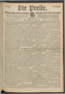 Die Presse 1914, Jg. 32, Nr. 52 Zweites Blatt, Drittes Blatt, Viertes Blatt
