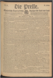 Die Presse 1914, Jg. 32, Nr. 54 Zweites Blatt, Drittes Blatt