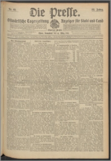 Die Presse 1914, Jg. 32, Nr. 62 Zweites Blatt, Drittes Blatt