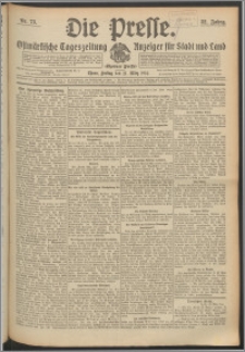 Die Presse 1914, Jg. 32, Nr. 73 Zweites Blatt, Drittes Blatt