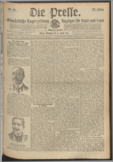 Die Presse 1914, Jg. 32, Nr. 92 Zweites Blatt, Drittes Blatt