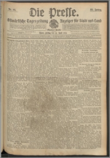 Die Presse 1914, Jg. 32, Nr. 95 Zweites Blatt, Drittes Blatt