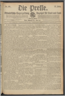 Die Presse 1914, Jg. 32, Nr. 105 Zweites Blatt, Drittes Blatt