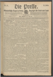 Die Presse 1914, Jg. 32, Nr. 111 Zweites Blatt, Drittes Blatt