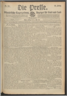 Die Presse 1914, Jg. 32, Nr. 113 Zweites Blatt, Drittes Blatt, Viertes Blatt