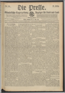 Die Presse 1914, Jg. 32, Nr. 115 Zweites Blatt, Drittes Blatt, Viertes Blatt, Fünftes Blatt