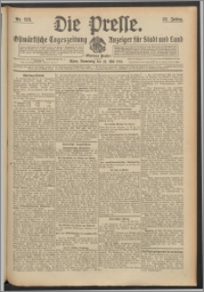 Die Presse 1914, Jg. 32, Nr. 123 Zweites Blatt, Drittes Blatt, Viertes Blatt