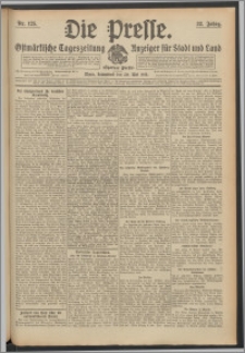 Die Presse 1914, Jg. 32, Nr. 125 Zweites Blatt, Drittes Blatt, Viertes Blatt
