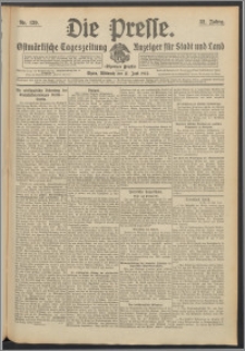 Die Presse 1914, Jg. 32, Nr. 139 Zweites Blatt, Drittes Blatt