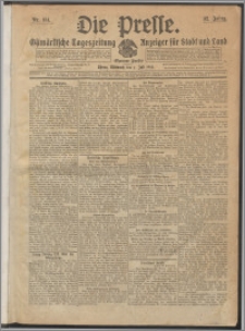 Die Presse 1914, Jg. 32, Nr. 151 Zweites Blatt, Drittes Blatt, Viertes Blatt