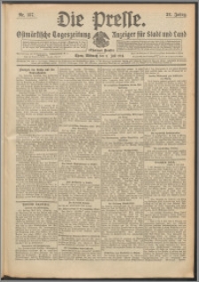 Die Presse 1914, Jg. 32, Nr. 157 Zweites Blatt, Drittes Blatt
