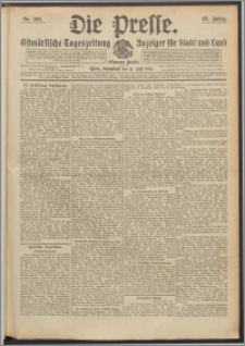 Die Presse 1914, Jg. 32, Nr. 160 Zweites Blatt, Drittes Blatt