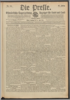 Die Presse 1914, Jg. 32, Nr. 161 Zweites Blatt, Drittes Blatt, Viertes Blatt