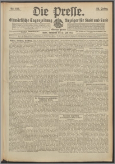 Die Presse 1914, Jg. 32, Nr. 166 Zweites Blatt, Drittes Blatt