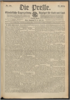 Die Presse 1914, Jg. 32, Nr. 170 Zweites Blatt, Drittes Blatt