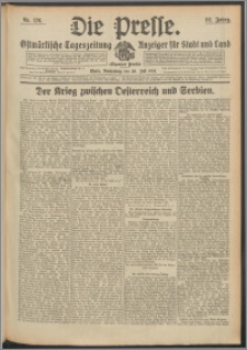 Die Presse 1914, Jg. 32, Nr. 176 Zweites Blatt, Drittes Blatt
