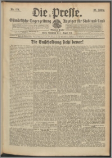 Die Presse 1914, Jg. 32, Nr. 178 Zweites Blatt, Drittes Blatt