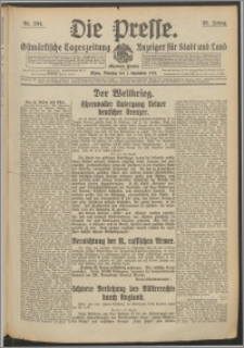 Die Presse 1914, Jg. 32, Nr. 204 Zweites Blatt