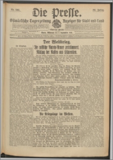 Die Presse 1914, Jg. 32, Nr. 205 Zweites Blatt