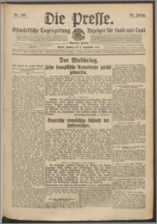 Die Presse 1914, Jg. 32, Nr. 207 Zweites Blatt