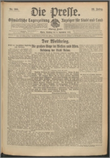 Die Presse 1914, Jg. 32, Nr. 209 Zweites Blatt
