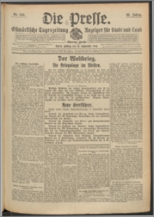 Die Presse 1914, Jg. 32, Nr. 219 Zweites Blatt