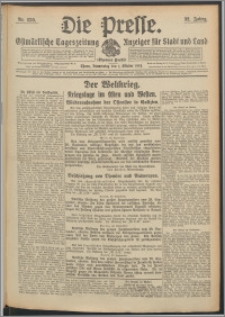 Die Presse 1914, Jg. 32, Nr. 230 Zweites Blatt
