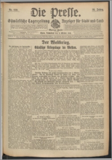 Die Presse 1914, Jg. 32, Nr. 232 Zweites Blatt