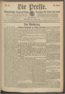 Die Presse 1914, Jg. 32, Nr. 237 Zweites Blatt