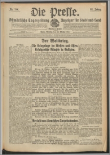 Die Presse 1914, Jg. 32, Nr. 246 Zweites Blatt, Drittes Blatt