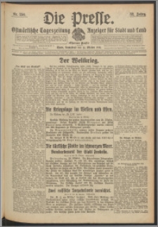 Die Presse 1914, Jg. 32, Nr. 256 Zweites Blatt