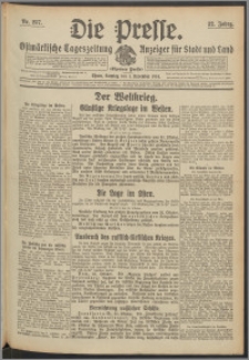 Die Presse 1914, Jg. 32, Nr. 257 Zweites Blatt, Drittes Blatt