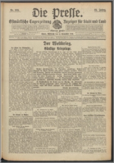 Die Presse 1914, Jg. 32, Nr. 265 Zweites Blatt