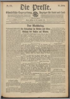 Die Presse 1914, Jg. 32, Nr. 272 Zweites Blatt