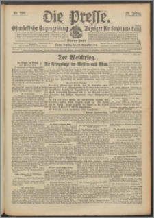 Die Presse 1914, Jg. 32, Nr. 280 Zweites Blatt, Drittes Blatt