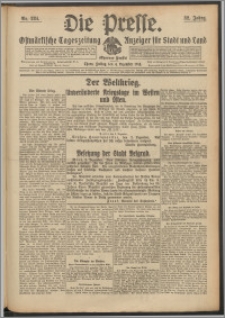 Die Presse 1914, Jg. 32, Nr. 284 Zweites Blatt