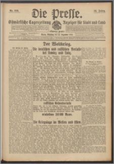 Die Presse 1914, Jg. 32, Nr. 293 Zweites Blatt