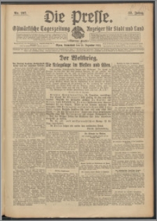 Die Presse 1914, Jg. 32, Nr. 297 Zweites Blatt