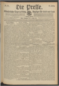 Die Presse 1914, Jg. 32, Nr. 68 Zweites Blatt, Drittes Blatt, Viertes Blatt