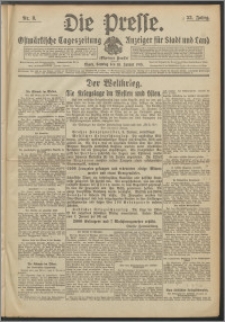 Die Presse 1915, Jg. 33, Nr. 8 Zweites Blatt, Drittes Blatt