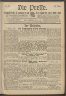 Die Presse 1915, Jg. 33, Nr. 12 Zweites Blatt, Drittes Blatt