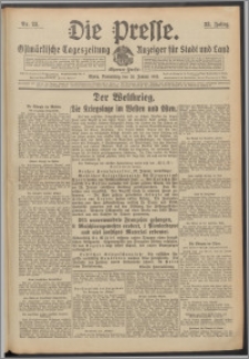 Die Presse 1915, Jg. 33, Nr. 23 Zweites Blatt