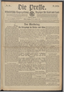 Die Presse 1915, Jg. 33, Nr. 26 Zweites Blatt, Drittes Blatt, Viertes Blatt